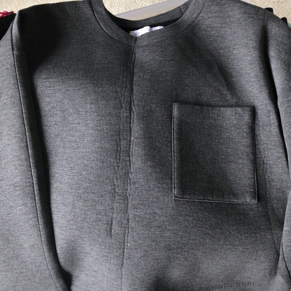 Grey Boxy Sweatshirt - Picture 3 of 7